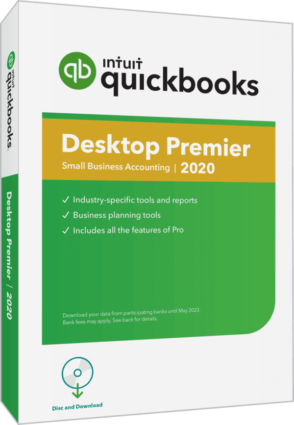 QuickBooks Desktop Premier Plus 2020 Squire
