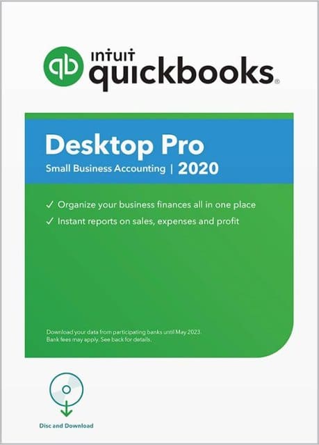 quickbooks desktop pro 2020